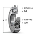 Balero 6303 6304 Motorrad-Rohrkugellager